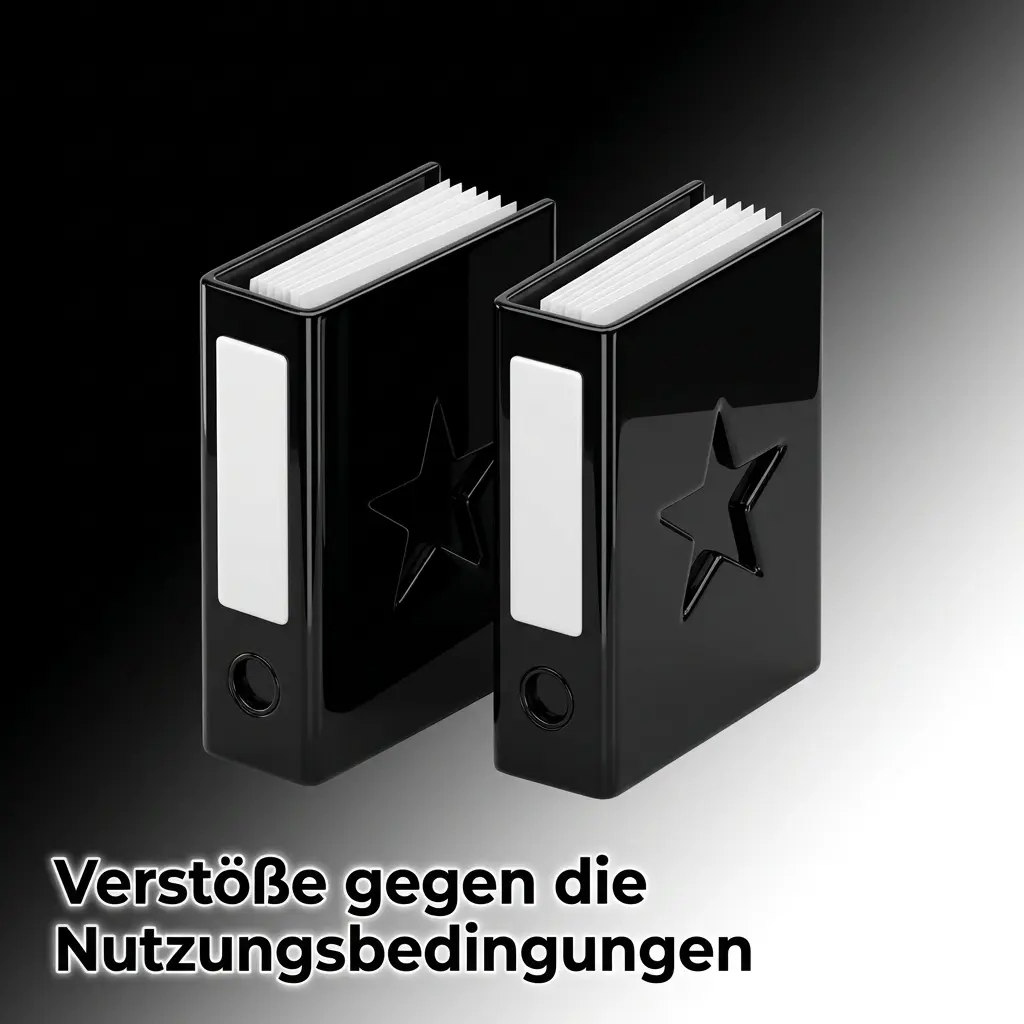 Verstöße gegen Nutzungsbedingungen: Betrug, Bonusmissbrauch, Bots, Geldwäsche und Mehrfachkonten führen zur Sperrung.