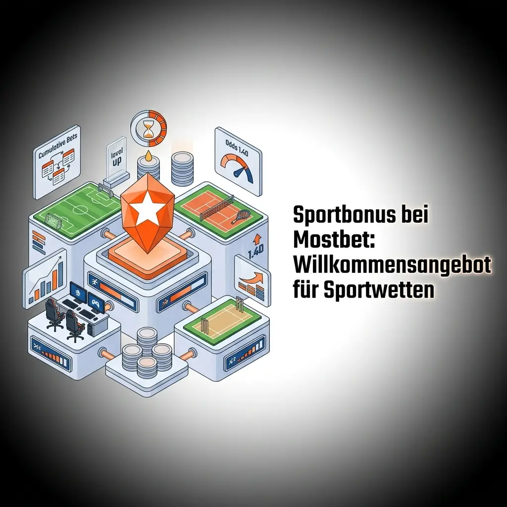 Mostbet Sportbonus: Willkommensangebot für Sportwetten auf Fußball, Tennis, Esports und Cricket